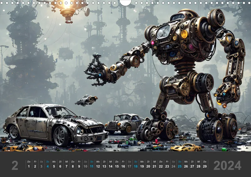Futuristische Schrottplätze 2024