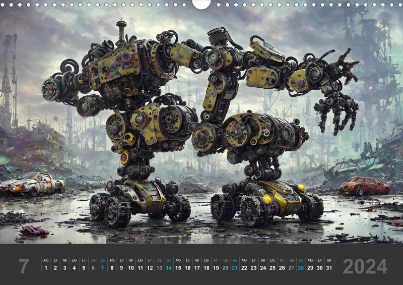 Futuristische Schrottplätze 2024