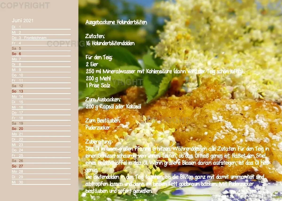 Küstencookies Rezeptkalender 2021