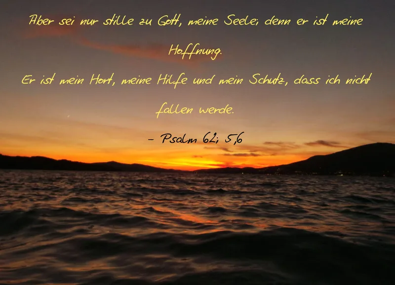 Grußkarte mit Bibelspruch