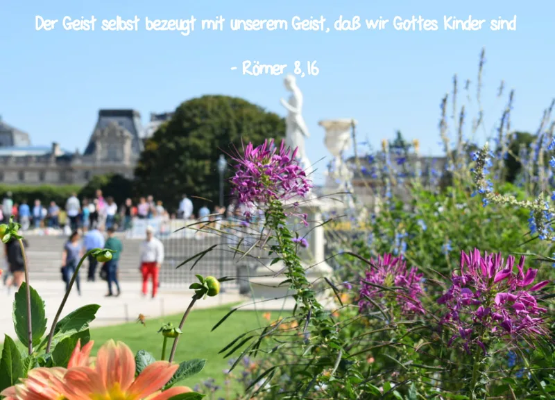 Grußkarte mit Bibelspruch