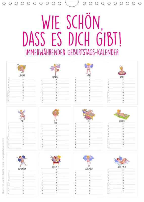 Wie schön, dass es dich gibt!