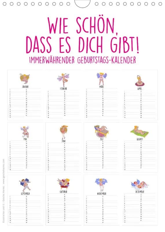 Wie schön, dass es dich gibt!