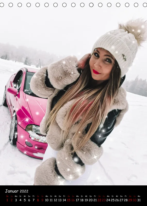 LadyTigra 2022 Tischkalender