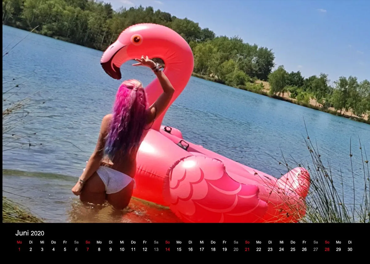 Tischkalender LadyTigra 2O20