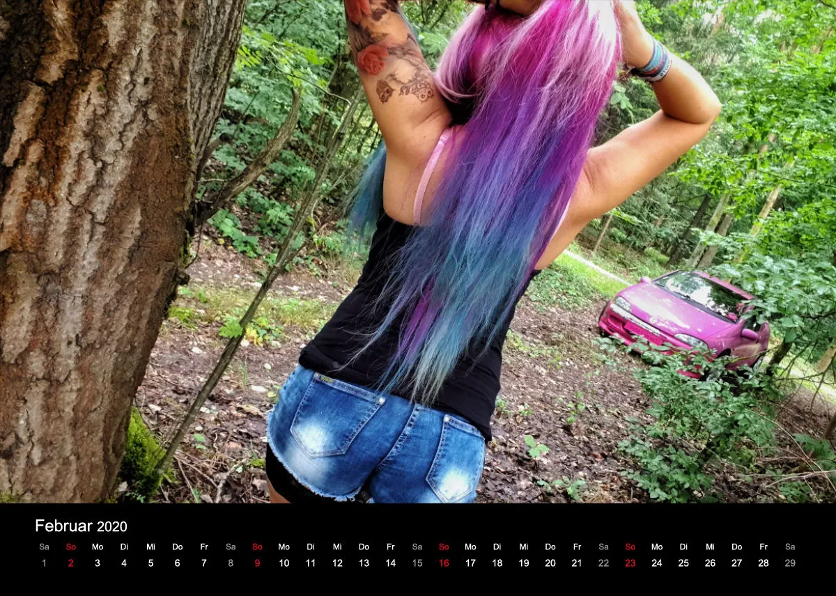 Tischkalender LadyTigra 2O20