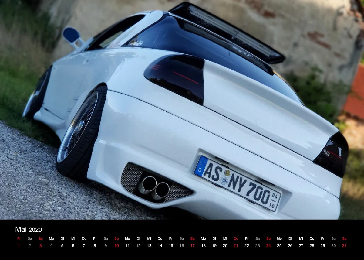 Tischkalender LadyTigra 2O20