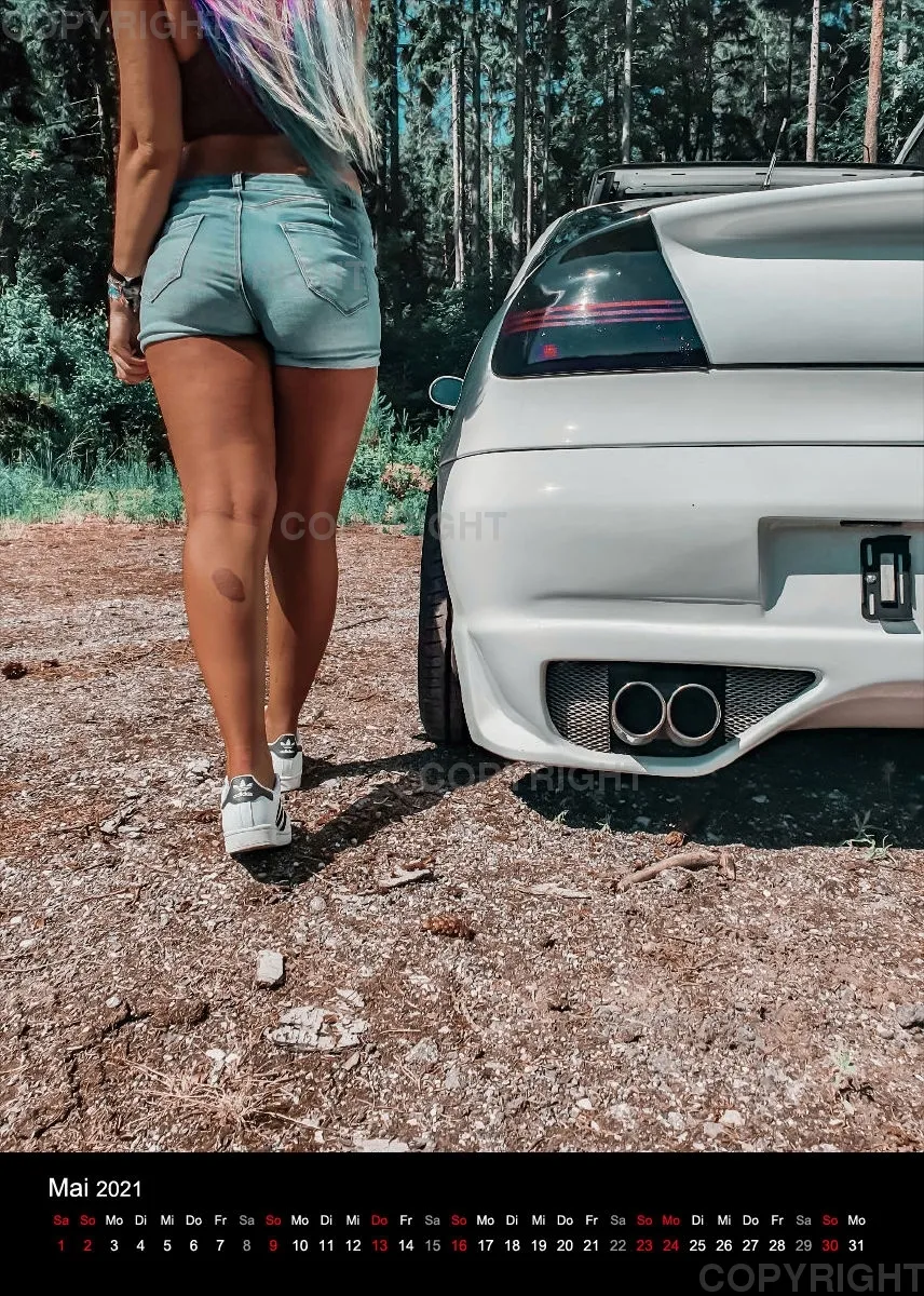 LadyTigra 2021 Tischkalender