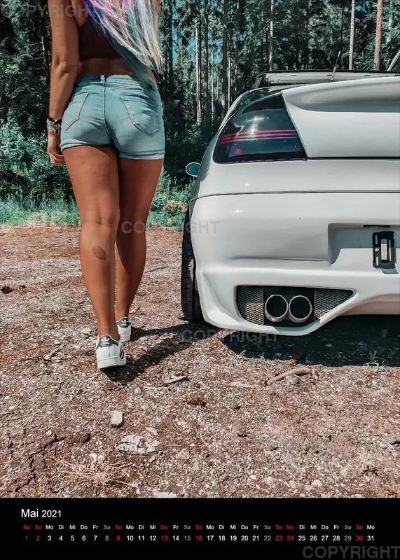 LadyTigra 2021 Tischkalender