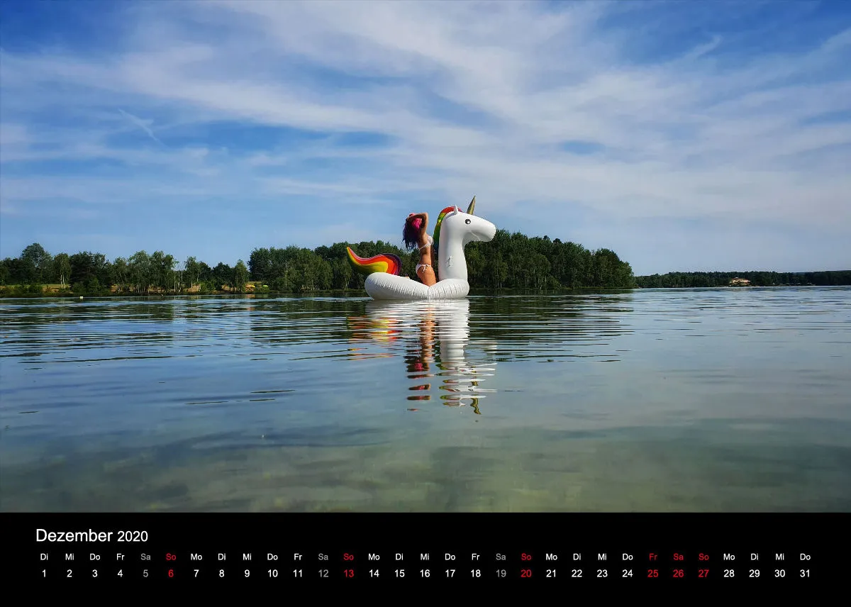 Tischkalender LadyTigra 2O20