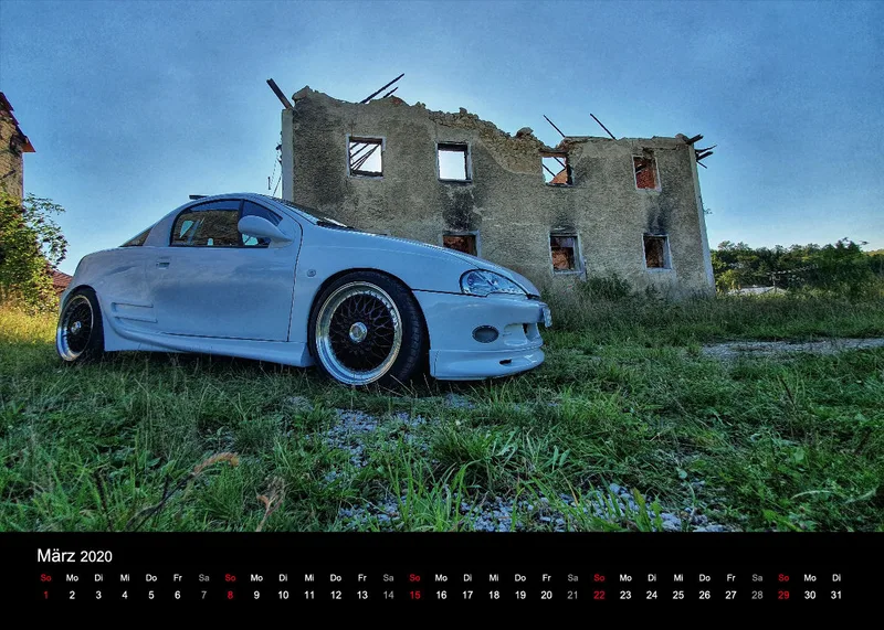 Tischkalender LadyTigra 2O20