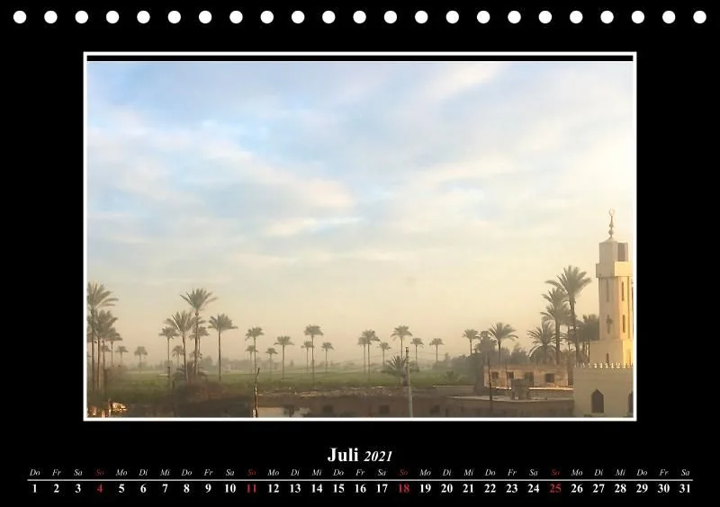 Tischkalender Ägypten