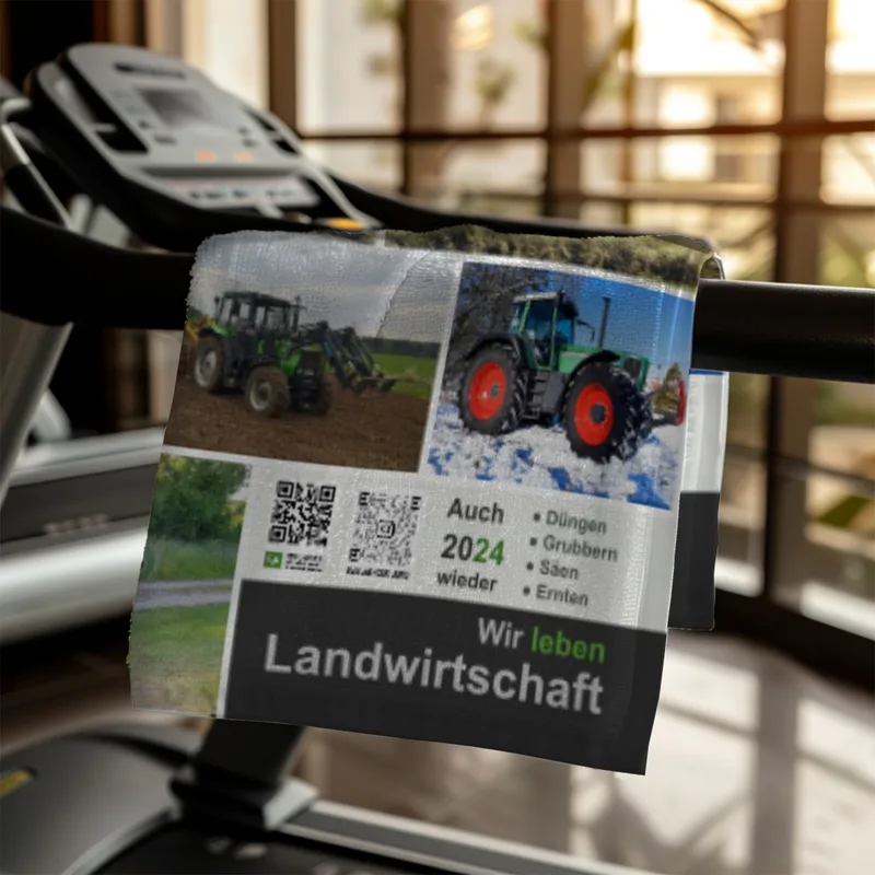 Landtechnik Handtuch 2024 / 50 x 100