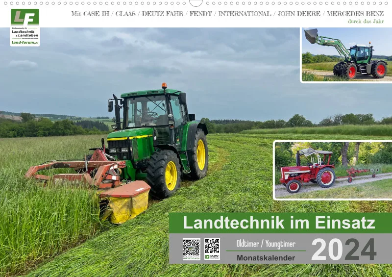 Landtechnikkalender 2024 / DIN-A2 Quer