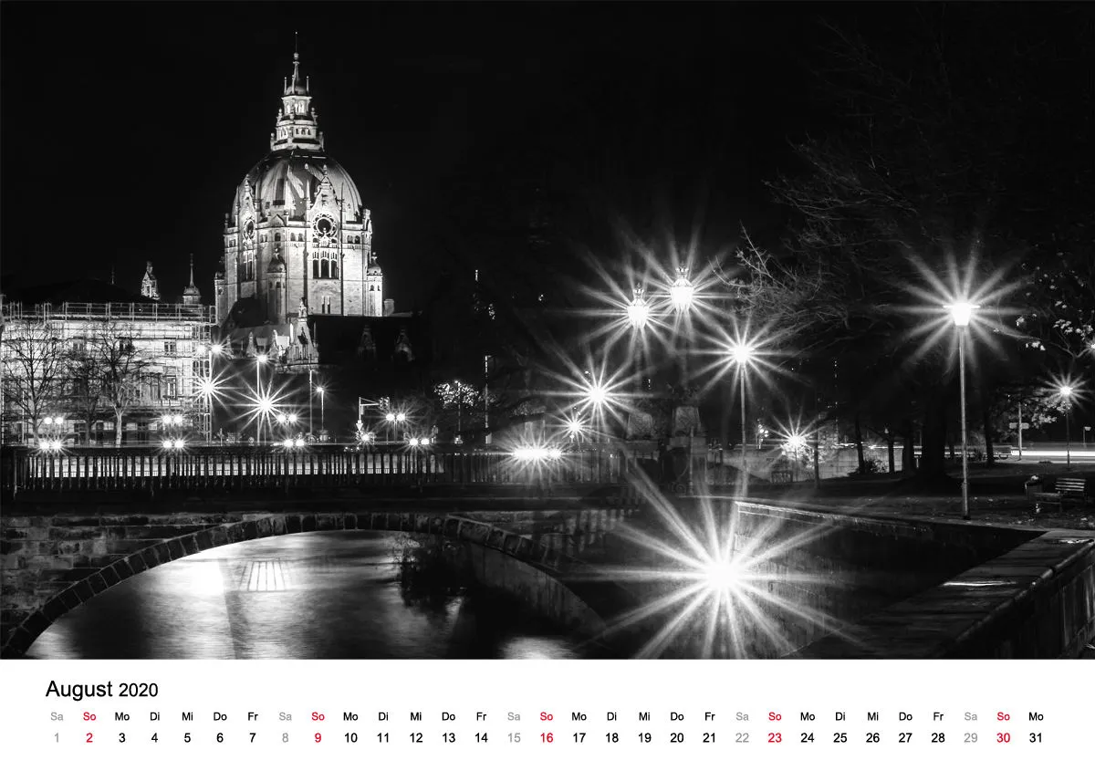 Tischkalender Hannover-Mitte 2019
