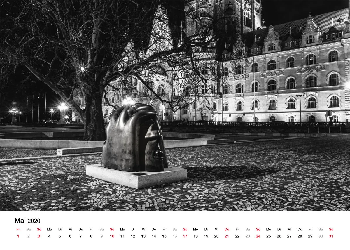 Tischkalender Hannover-Mitte 2019