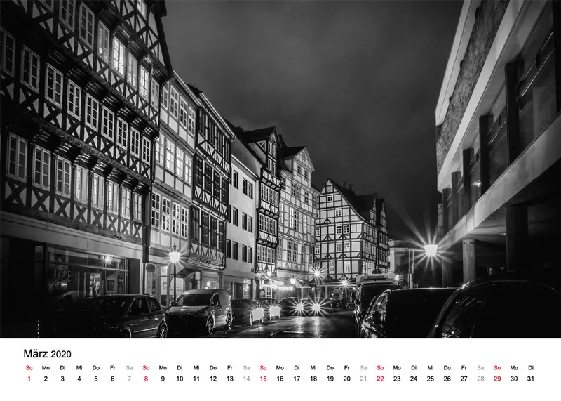 Tischkalender Hannover-Mitte 2019