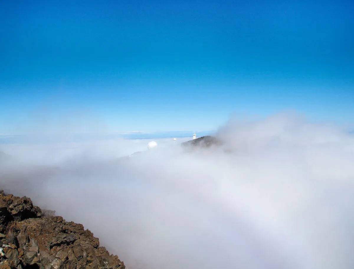 Foto-Leinwand / La Palma_Wolken