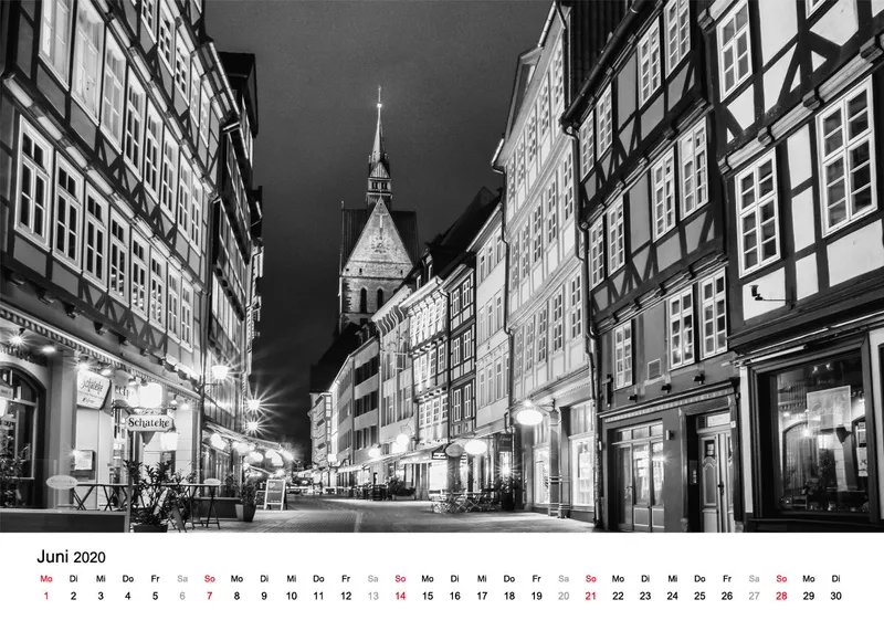 Tischkalender Hannover-Mitte 2019