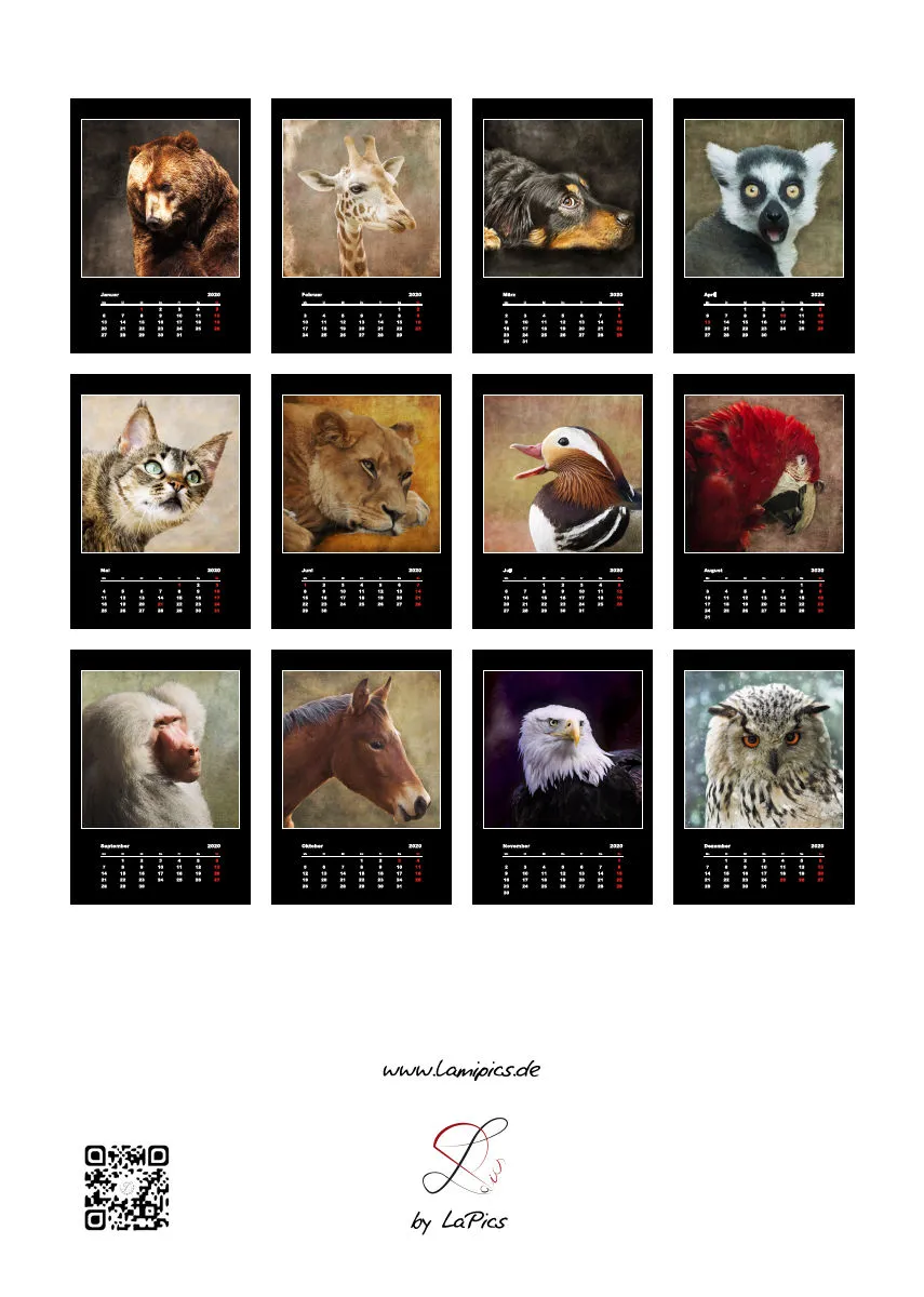 Malerische Tierportraits 2018