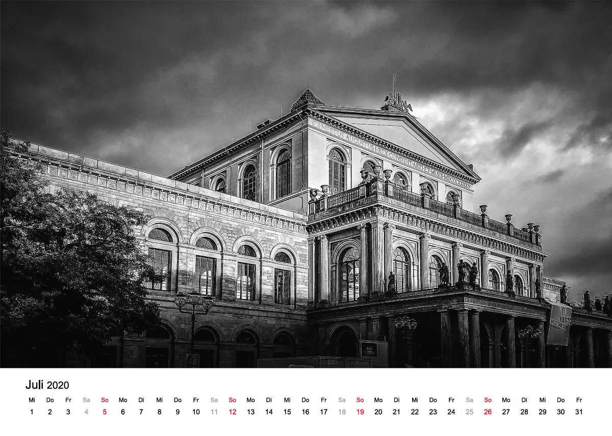 Tischkalender Hannover-Mitte 2019