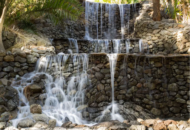 Foto-Leinwand / Wasserfall