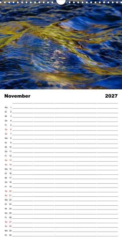 Die Natur im Blick - Familienplaner 2027