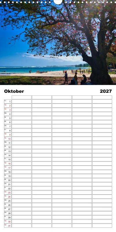Mauritius - Familienplaner 2027