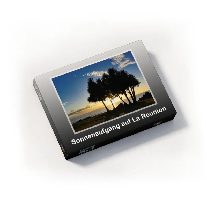 Sonnenaufgang auf La Reunion - Puzzle 1000 Teile