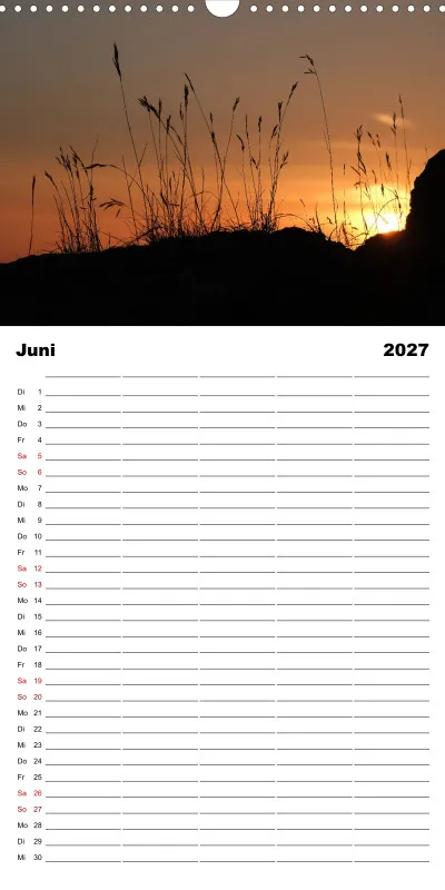 Die Natur im Blick - Familienplaner 2027