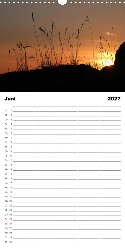 Die Natur im Blick - Familienplaner 2027
