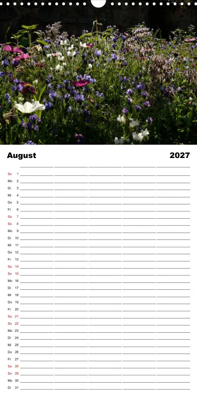 Die Natur im Blick - Familienplaner 2027