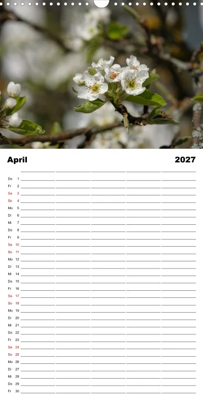 Die Natur im Blick - Familienplaner 2027