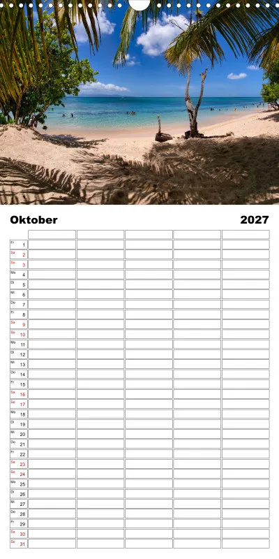 Guadeloupe - Familienplaner 2027