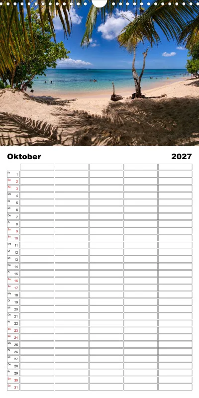 Guadeloupe - Familienplaner 2027