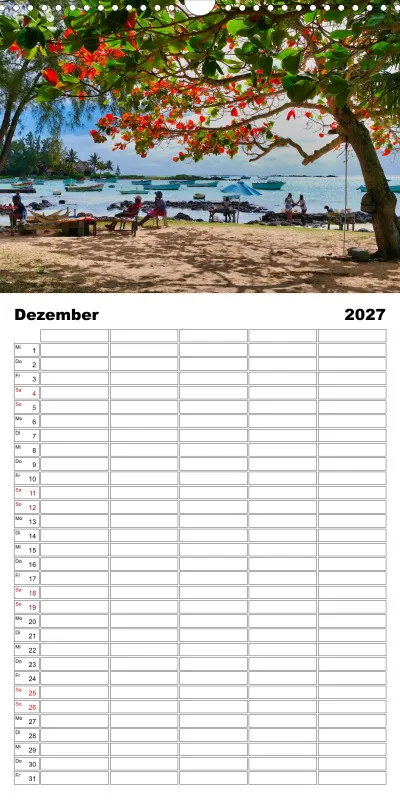 Mauritius - Familienplaner 2027