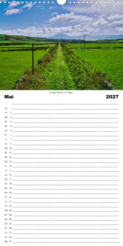 Irland - Familienplaner 2027