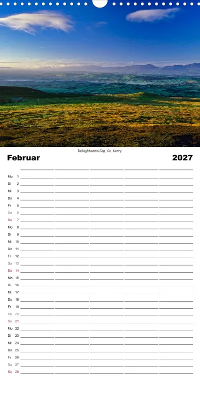 Irland - Familienplaner 2027
