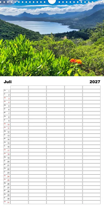 Mauritius - Familienplaner 2027
