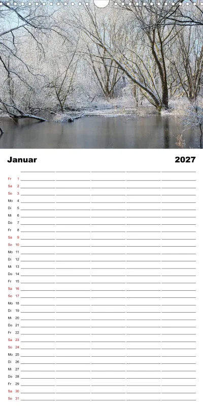 Die Natur im Blick - Familienplaner 2027
