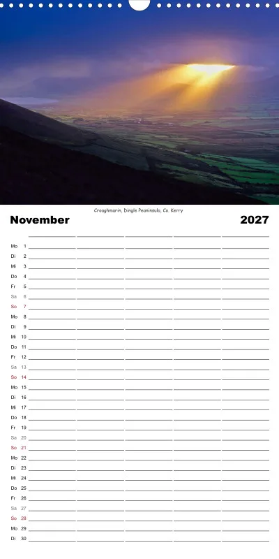 Irland - Familienplaner 2027