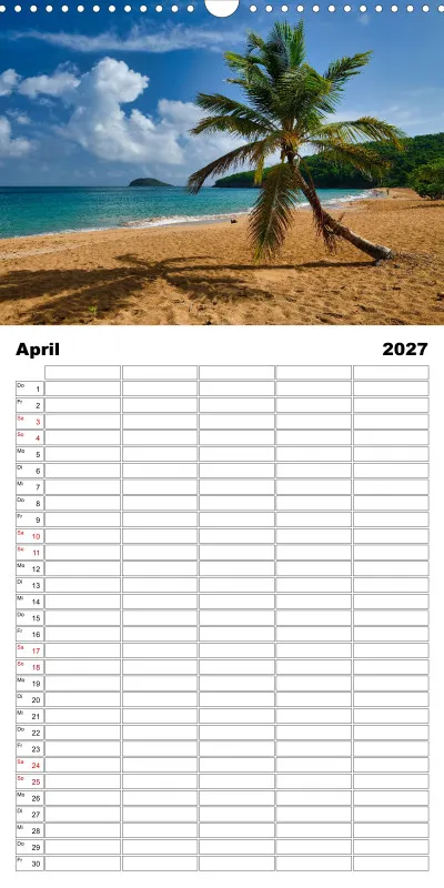 Guadeloupe - Familienplaner 2027
