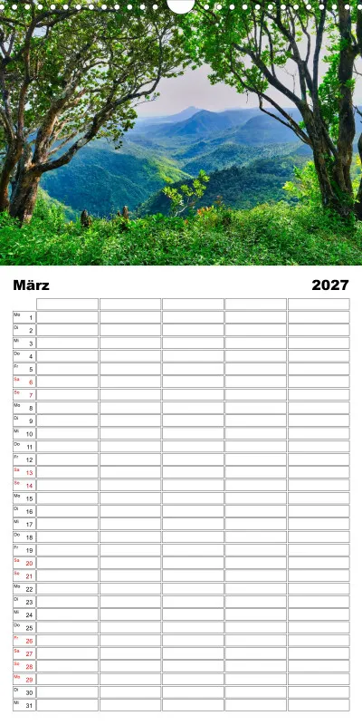 Mauritius - Familienplaner 2027