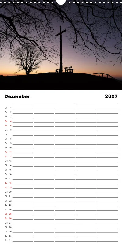 Die Natur im Blick - Familienplaner 2027
