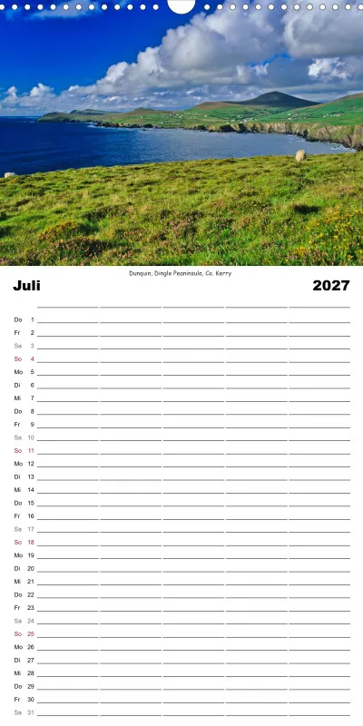Irland - Familienplaner 2027