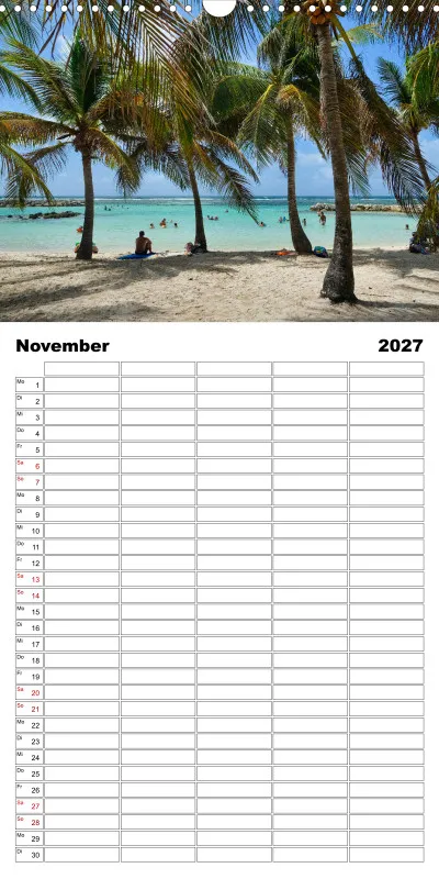 Guadeloupe - Familienplaner 2027