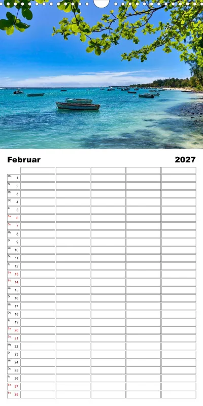 Mauritius - Familienplaner 2027