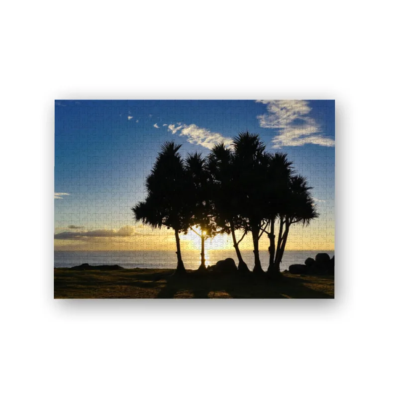 Sonnenaufgang auf La Reunion - Puzzle 1000 Teile
