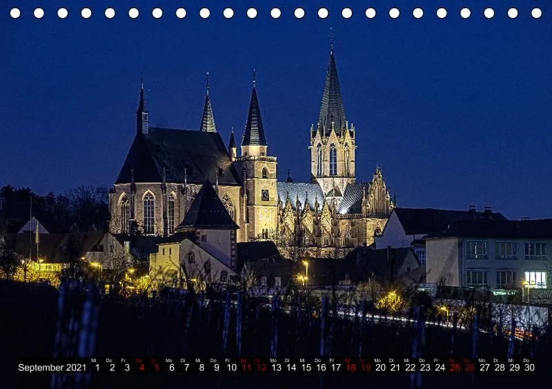 Tischkalender Oppenheim 2021 A5-Format