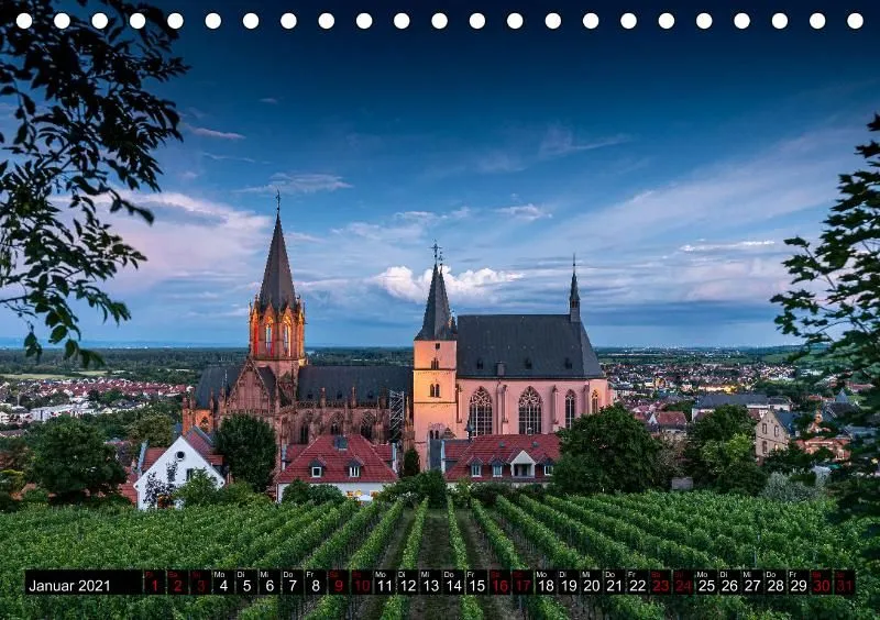 Tischkalender Oppenheim 2021 A5-Format